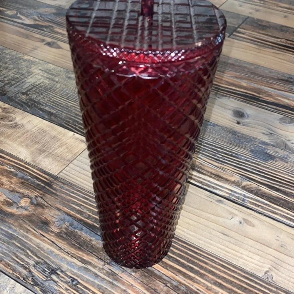 Starbucks Red Merlot 2022 Jeweled Holiday Tumbler 24oz